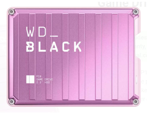 Western Digital Elements BLACK P10 external hard drive 2 TB 2.5" Micro-USB B 3.2 Gen 1 (3.1 Gen 1)