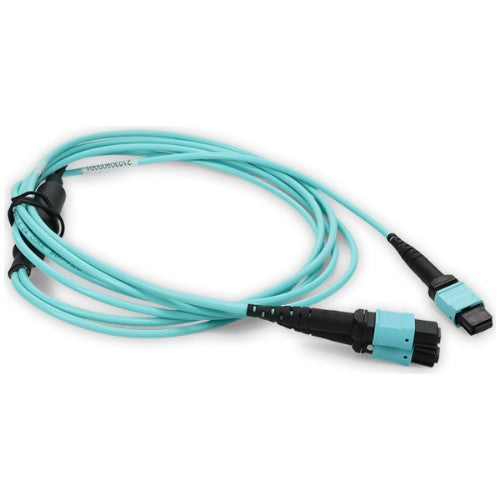 AddOn Networks ADD16FMPO4M6M5OM4P fiber optic cable 236.2" (6 m) MPO-16 4x MPO LOMM OM4 Aqua color