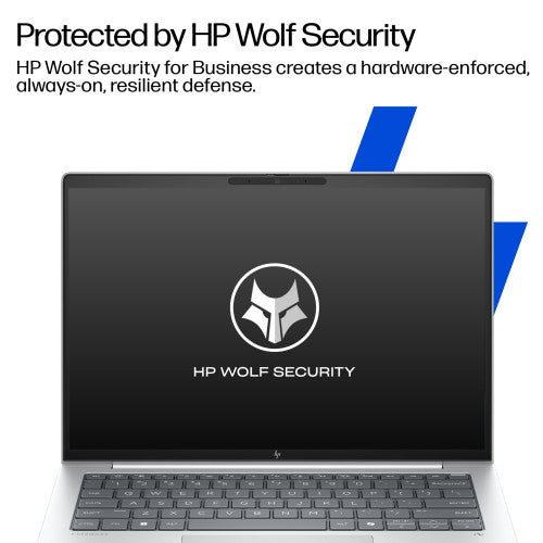 HP EliteBook 8 G1i 14 Next Gen AI PC Wolf Pro Security Edition Intel Core Ultra 7 268V Laptop 14" WUXGA 32 GB LPDDR5x-SDRAM 512 GB SSD Wi-Fi 7 (802.11be) Windows 11 Pro Silver
