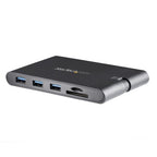 StarTech.com DKT30CHVSCPD laptop dock/port replicator Wired USB 3.2 Gen 1 (3.1 Gen 1) Type-C Black