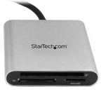 StarTech.com FCREADU3C card reader USB 3.2 Gen 1 (3.1 Gen 1) Type-C Black, Silver