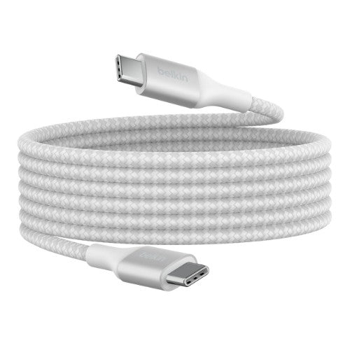 Belkin CAB015bt2MWH USB cable USB 2.0 78.7" (2 m) USB C White