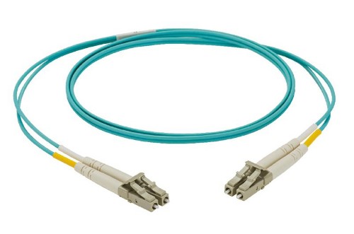 Panduit NKFPZ22LLLSM015 InfiniBand/fibre optic cable 590.6" (15 m) LC Aqua color
