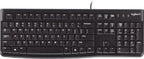 Logitech 920-002478 keyboard Office USB English Black