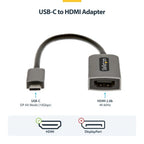 StarTech.com USBC-HDMI-CDP2HD4K60 USB graphics adapter 4096 x 2160 pixels Gray