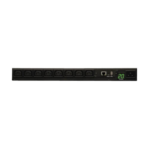 Tripp Lite PDUMNH20HV power distribution unit (PDU) 8 AC outlet(s) 1U Black