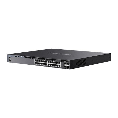 TP-Link Omada SG6428X network switch Managed L3 Gigabit Ethernet (10/100/1000) 1U Black