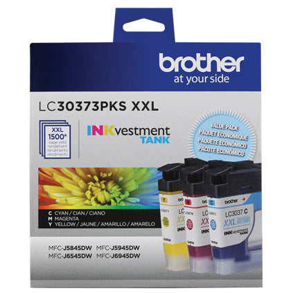 Brother LC30373PKS ink cartridge 1 pc(s) Original Extra (Super) High Yield Cyan, Magenta, Yellow