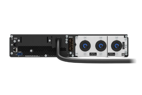 APC SRT3000RMXLT uninterruptible power supply (UPS) Double-conversion (Online) 3 kVA 2700 W 3 AC outlet(s)