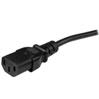 StarTech.com PXT101Y10 power cable Black 118.1" (3 m) NEMA 5-15P 2 x C13 coupler