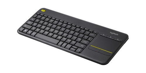 Logitech K400 Plus keyboard Universal RF Wireless AZERTY French Black