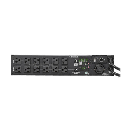 Tripp Lite PDUMNH30AT2 power distribution unit (PDU) 25 AC outlet(s) 2U Black