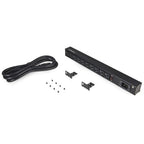StarTech.com RKPW101920 power distribution unit (PDU) 10 AC outlet(s) 1U Black