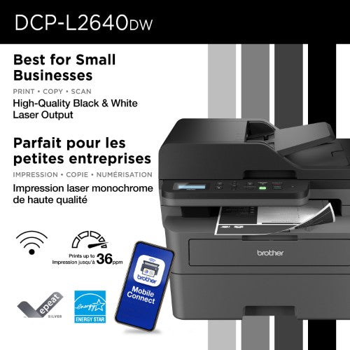 Brother DCP-L2640DW multifunction printer Laser A4 1200 x 1200 DPI 36 ppm Wi-Fi