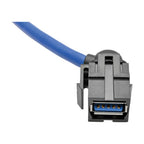 Tripp Lite U324-003-KJ USB cable USB 3.2 Gen 1 (3.1 Gen 1) 35.8" (0.91 m) USB A Black, Blue