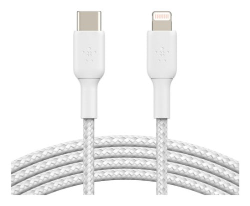 Belkin CAA004BT2MWH lightning cable 78.7" (2 m) White