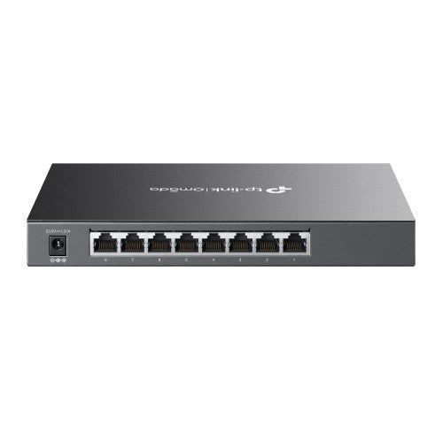 TP-Link Omada TL-SG2008P Managed L2/L2+ Gigabit Ethernet (10/100/1000) Power over Ethernet (PoE) Black