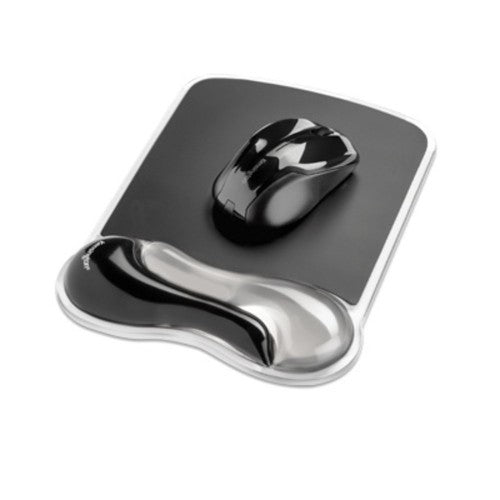 Kensington Duo Gel Mouse Pad Wrist Rest — Gray