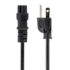StarTech.com PXT101NB3S power cable Black 70.9" (1.8 m) NEMA 5-15P C5 coupler