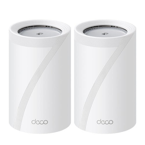 TP-Link Deco BE65 Pro (2-pack) Tri-band (2.4 GHz / 5 GHz / 6 GHz) Wi-Fi 7 (802.11be) White 3 Internal