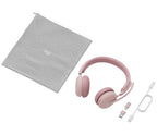 Logitech 981-001303 headphones/headset Wireless Head-band Office/Call center Bluetooth Rose
