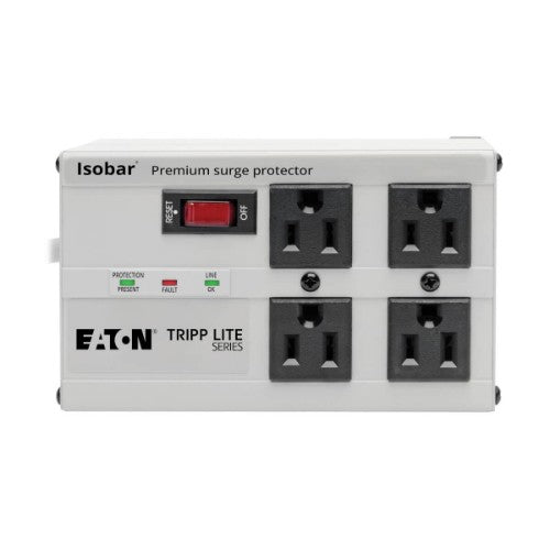 Tripp Lite ISOBAR4ULTRA surge protector Light grey 4 AC outlet(s) 110 - 125 V 72" (1.83 m)