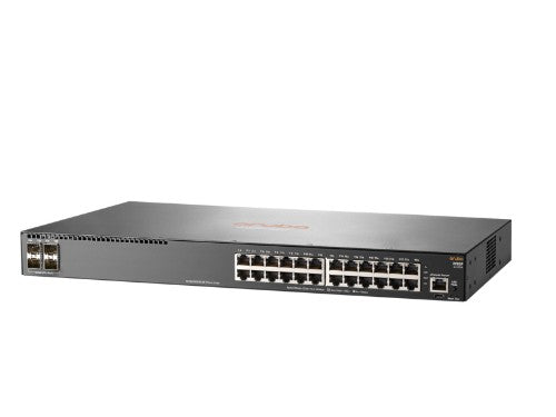 HPE Aruba Networking 2930F 24G 4SFP+ Managed L3 Gigabit Ethernet (10/100/1000) 1U