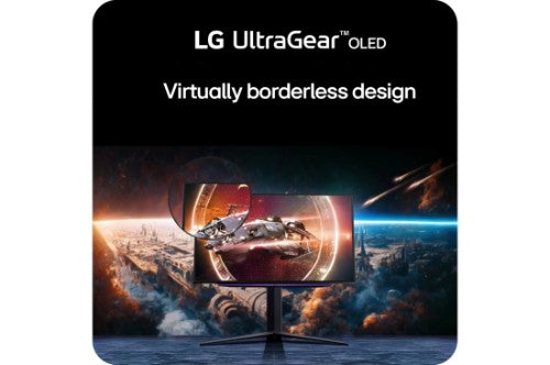 LG 27GS93QE-B computer monitor 27" 2560 x 1440 pixels Quad HD OLED Black