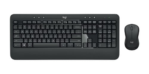 Logitech 920-008671 keyboard Mouse included RF Wireless QWERTY English Black