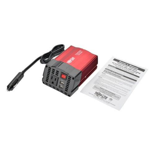 Tripp Lite PV150USB power adapter/inverter Auto 150 W Black, Red