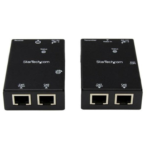 StarTech.com ST121SHD50 AV extender AV transmitter & receiver Black