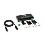 Tripp Lite U223-007-IND interface hub 480 Mbit/s Black