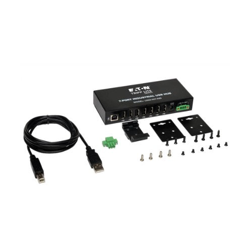 Tripp Lite U223-007-IND interface hub 480 Mbit/s Black