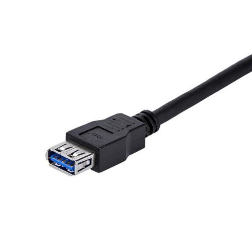StarTech.com USB3SEXT1MBK USB cable USB 3.2 Gen 1 (3.1 Gen 1) 39.4" (1 m) USB A Black