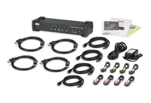 ATEN Umschalter KVM switch Black
