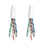 Tripp Lite N223-01K-WH networking cable White 12007.9" (305 m) Cat6a U/UTP (UTP)