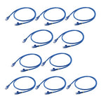 StarTech.com N6PATCH3BL10PK networking cable Blue 35.4" (0.9 m) Cat6 U/UTP (UTP)