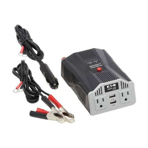 Tripp Lite PV400USB power adapter/inverter Auto 400 W Silver