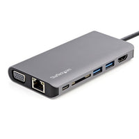 StarTech.com DKT30CHVAUSP laptop dock/port replicator Wired USB 3.2 Gen 1 (3.1 Gen 1) Type-C Black, Gray