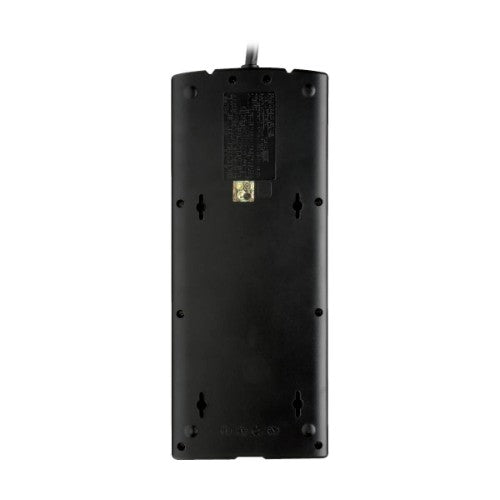 Tripp Lite TLP1208TELTV surge protector Black 12 AC outlet(s) 120 V 94.5" (2.4 m)