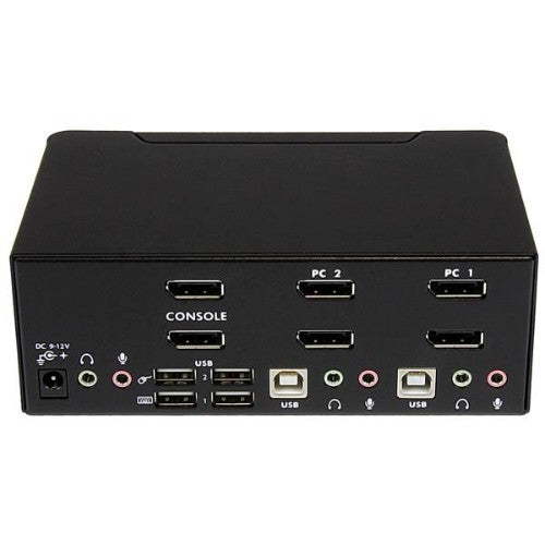 StarTech.com SV231DPDDUA2 KVM switch Black
