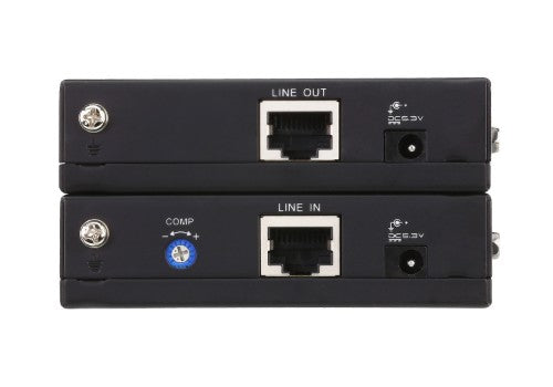 ATEN VE150A AV extender AV transmitter & receiver Black