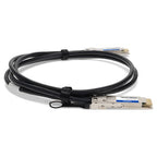 AddOn Networks CAB-D-D-200G-2-5M-AO InfiniBand/fibre optic cable 98.4" (2.5 m) QSFP-DD Black, Silver
