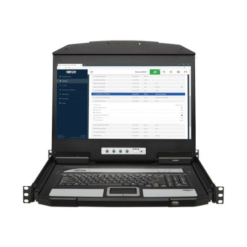 Tripp Lite B021-SWHD-K rack console 18.5" 1920 x 1080 pixels Metal, Plastic Black 1U