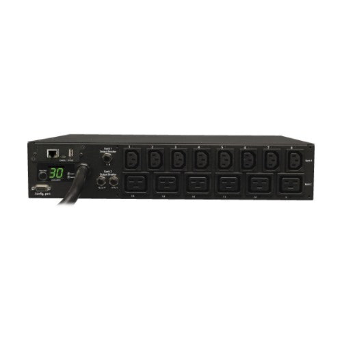 Tripp Lite PDUMH30HV19NET power distribution unit (PDU) 14 AC outlet(s) 2U Black