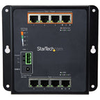 StarTech.com IES81GPOEW network switch Managed L2 Gigabit Ethernet (10/100/1000) Power over Ethernet (PoE) Black
