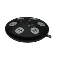 Tripp Lite TLP406USBUFO surge protector Black, Gray 4 AC outlet(s) 120 V 72" (1.83 m)