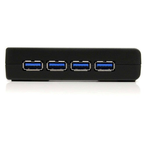 StarTech.com ST4300USB3 interface hub USB 3.2 Gen 1 (3.1 Gen 1) Type-B 5000 Mbit/s Black