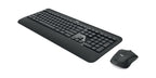 Logitech 920-008672 keyboard Mouse included Universal RF Wireless QWERTY French Black, White