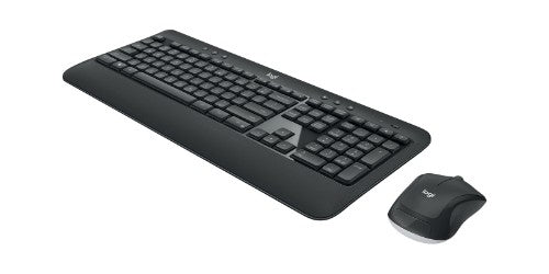 Logitech 920-008672 keyboard Mouse included Universal RF Wireless QWERTY French Black, White